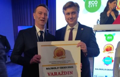 NAJBOLJI Varaždin dobitnik nagrade najboljeg velikog grada po kvaliteti života