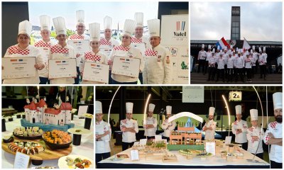 Svjetski kuharski kup: Diplome za kuharski tim Varaždinske županije, bronce za nacionalni i catering tim