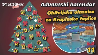 Adventsko darivanje Varaždinskih vijesti: Osvojite obiteljsku ulaznicu za Aquae Vivae Krapinske Toplice
