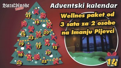 Adventsko darivanje: Wellness paket Sweet Holiday na imanju Pijevci osvojio/la je...