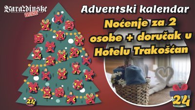 Adventsko darivanje Varaždinskih vijesti: Noćenje za 2 osobe i doručak u Hotelu Trakošćan!