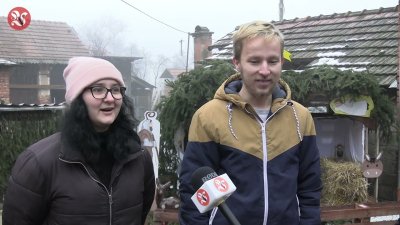 VIDEO Matija iz Tužnog ponovno ima iznenađenje za Božić: jaslice iz kuće preselio u dvorište!