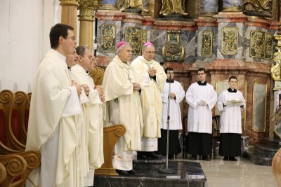 Biskup Radoš u varaždinskoj katedrali predvodio misu zahvalnicu