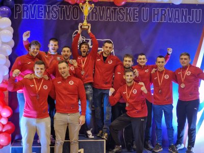 Hrvačima Vindije čak tri naslova prvaka Hrvatske, tri bronce i drugo mjesto ekipno na seniorskom PH