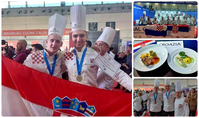 Naši kuhari u Italiji osvojili srebro i broncu, no to nije bilo dovoljno za finale u Singapuru