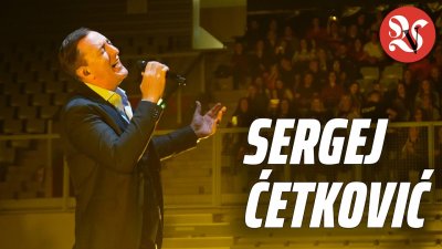 VIDEO Romantičar Sergej Ćetković osvojio srca varaždinske publike