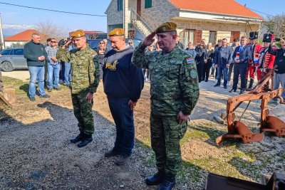 FOTO Veterani, skupa sa županom Stričakom, obilježili 30. obljetnicu akcije „Drače“