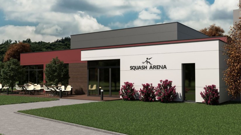 Squash Arena u sportskom središtu Čakovca