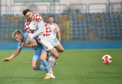 FOTO Hrvatska U21 reprezentacija na Gradskom stadionu u Varaždinu odigrala s Izraelom bez golova