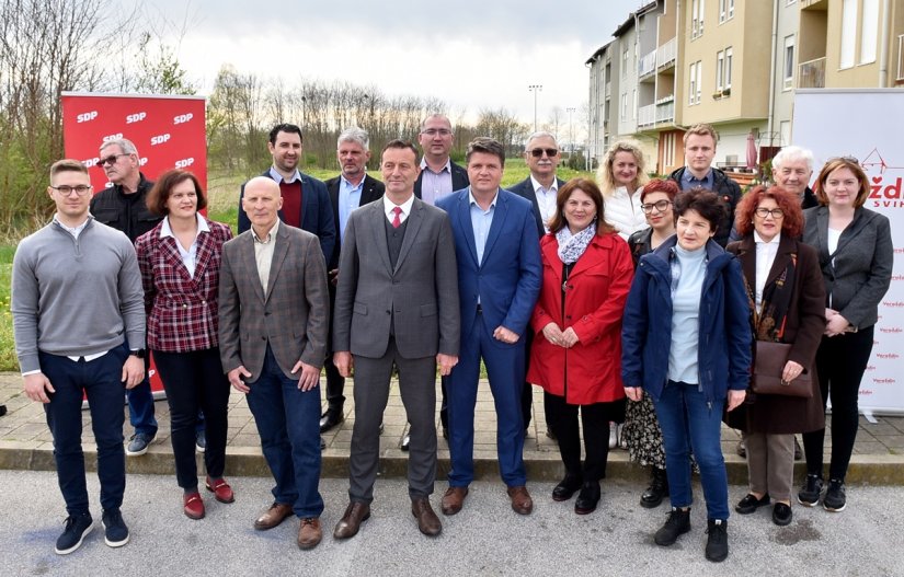 FOTO SDP u Hrašćici predstavio svoju kandidacijsku listu za Gradsko vijeće Varaždina