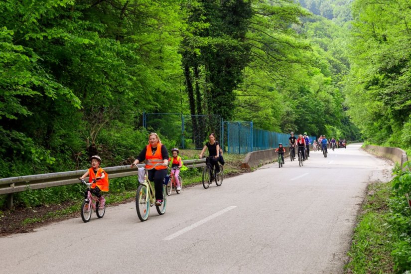 FOTO Na biciklijadi u Margečanu sudjelovalo 40-ak biciklista