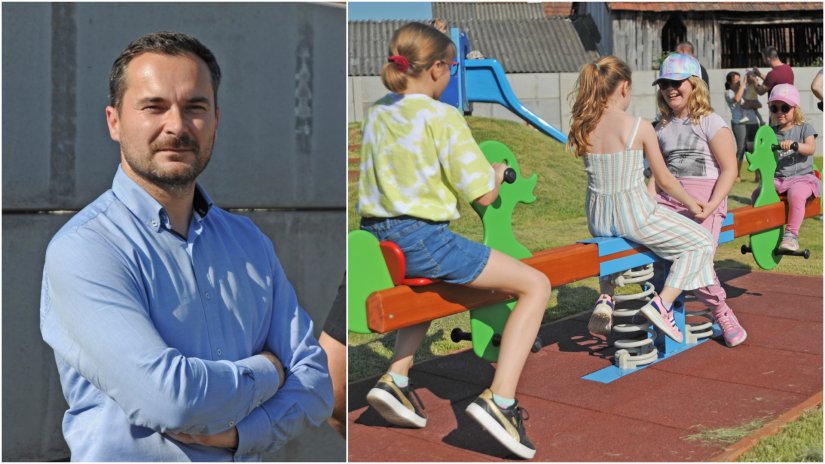 FOTO Vrbanovec dobio novo dječje igralište, na radost mještana i djece