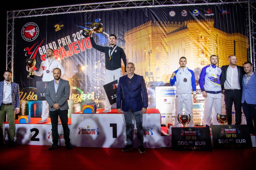 Enes Garibović obranio titulu pobjednika na turniru Top Ten Sarajevo