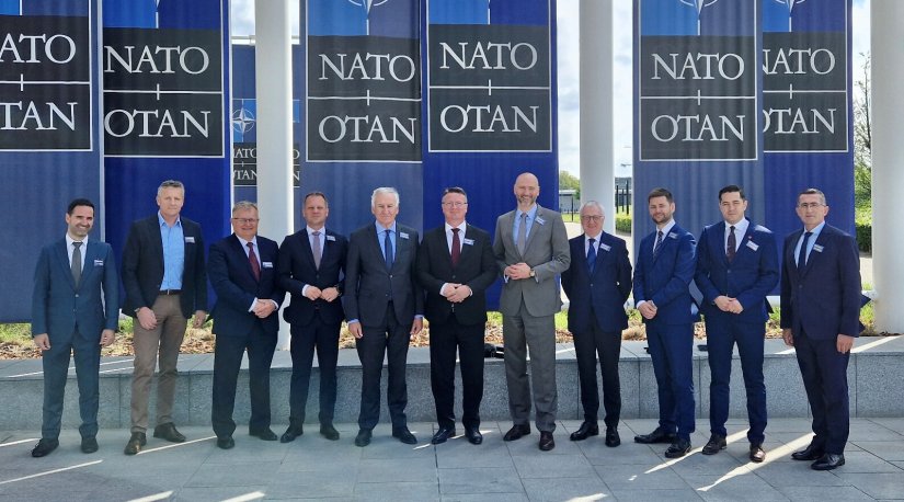 Bruno Hranić u posjetu zapovjedništvu NATO-a u Bruxellesu