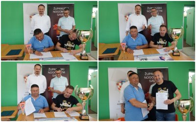 FOTO Potpisan ugovor o poslovnoj suradnji ŽNS-a i NK Novi Marof u organizaciji finala Kupa