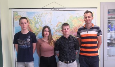 Sanjin, Jasmina i Matej iz Srednje škole Novi Marof među najboljim geografima Hrvatske!