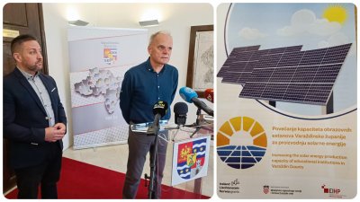 Dvanaest županijskih škola u projektu solarne energije; očekuje se smanjenje troškova energenata