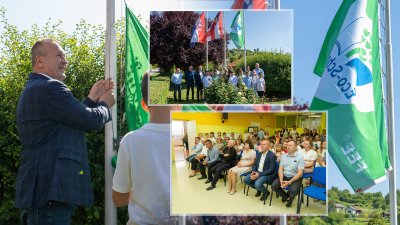 FOTO Podignuta Zelena zastava: OŠ Visoko ima platinasti status međunarodne Ekoškole