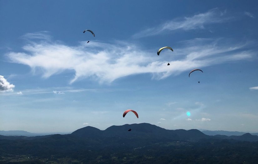 Na Ivančici održano Državno prvenstvo Hrvatske u preletima paragliderom