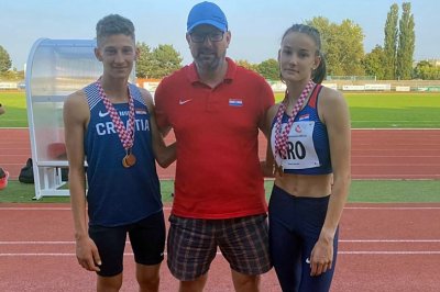 Janko Kišak s novim hrvatskim rekordom do srebrne medalje, Jana Koščak u finalu utrke na 400 m prepone
