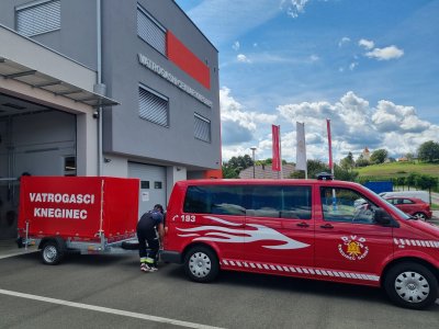 Kneginečki vatrogasci u Koprivničko - križevačkoj županiji spašavaju Šodericu
