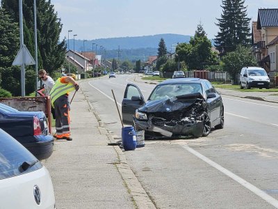 VARAŽDIN Prometna nesreća u Zagrebačkoj ulici