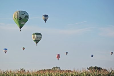 FOTO Sveti Đurđ imao prekrasan pogled na Festival vrućih balona u Prelogu