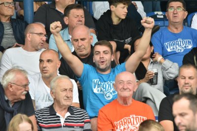 FOTO Varaždin i protiv Gorice ima glasnu podršku s tribina Gradskog stadiona