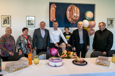 FOTO Milka Drožđek iz Svibovca Podravskog proslavila stoti rođendan