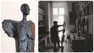 Samostalna izložba mariborskog kipara Marijana Mirta u izložbenom salonu Galerije Kovačić Macolić