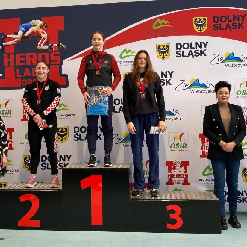 Iva Gerić srebrna na hrvačkom turniru Heros Lady Open 2023. u Poljskoj