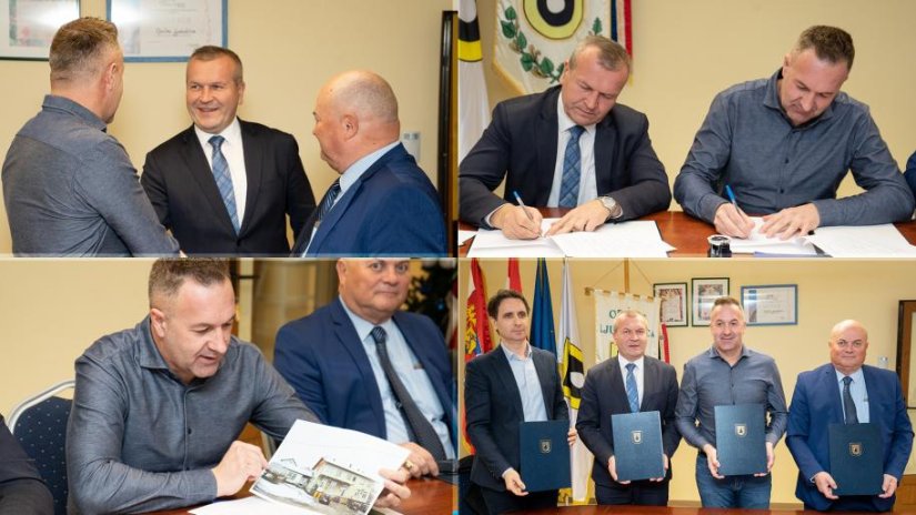 FOTO Potpisanim sporazumima Ljubešćica dobiva Dom zdravlja i ljekarnu, projekt vrijedan 3,3 milijuna eura
