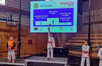 Eriku Dencu iz Karate kluba AIK naslov prvaka Hrvatske u katama