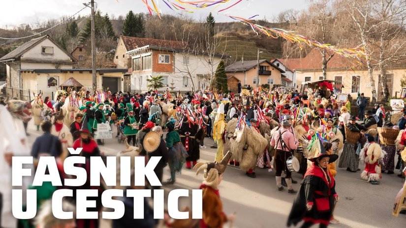 Luda i vesela atmosfera na 11. Fa&scaron;niku u Cestici