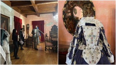 Otvorena izložba &quot;Plemićka haljina kao inspiracija: haljine od papira Darije Prše&quot; u Dvoru Trakošćan