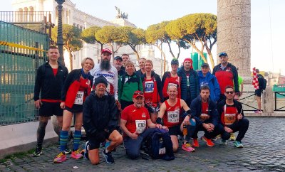FOTO Trkači Marathona 95 uspješni na maratonu u Rimu