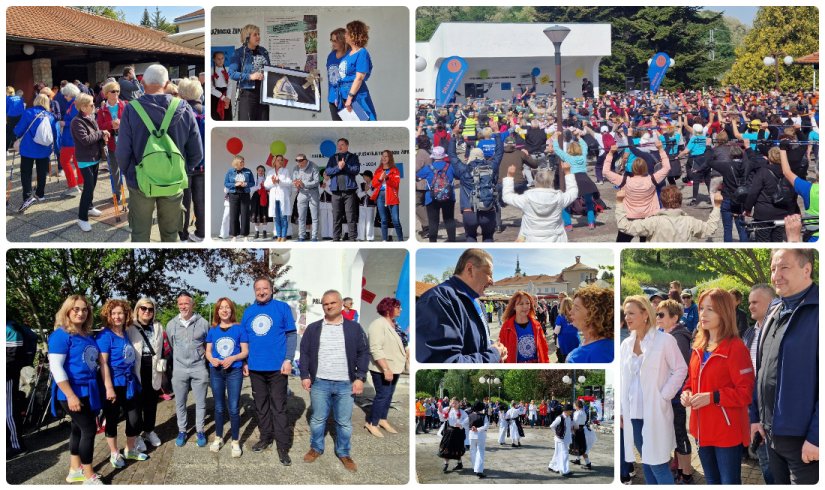 LEPOGLAVA Festival nordijskog hodanja okupio brojne rekreativce, stigli hodači iz Karlovca, Goričana...