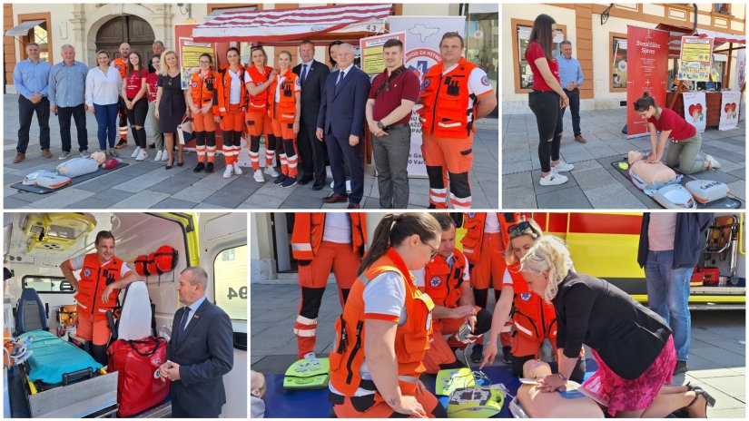 FOTO Dan kada učimo spašavati živote: obilježen Nacionalni dan hitne medicinske službe