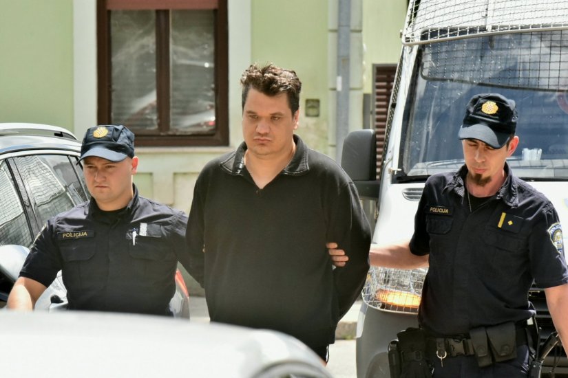 FOTO Na sud priveden 38-godišnjak zbog ubojstva u Donjem Knegincu