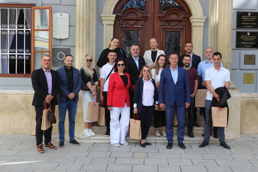 FOTO GRAD VARAŽDIN Posjet delegacije iz Bosne i Hercegovine