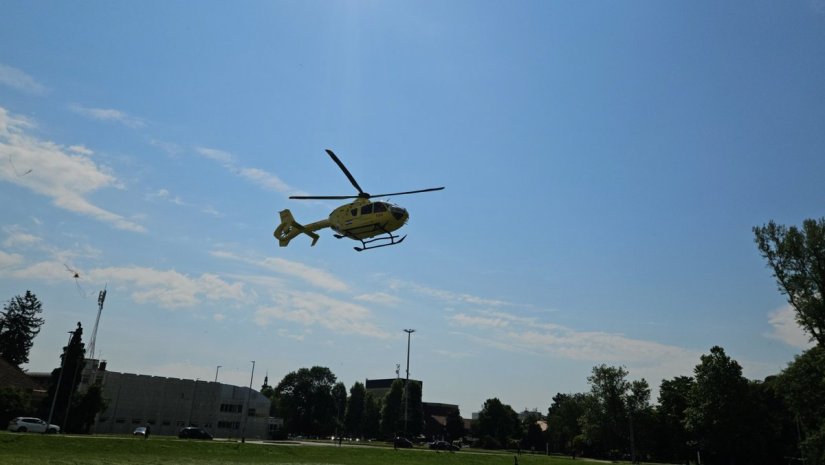 Prvi hitni medicinski let helikopterom iz Čakovca