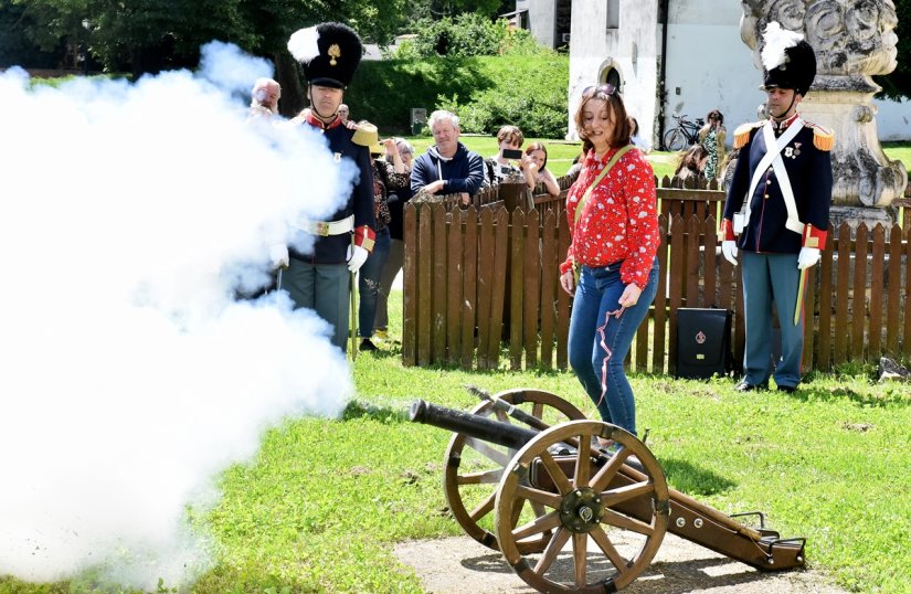 FOTO Prva lipanjska topnica je Rusalka Majer, predsjednica Udruge Gredica