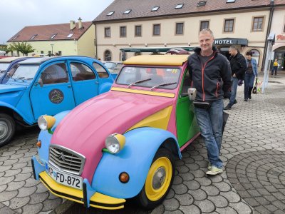 FOTO &quot;Spačekom v Ludbreg&quot;: Centar svijeta ugostio čak 42 stara Citroenova vozila