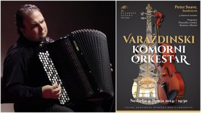 Varaždinski komorni orkestar ugošćuje Petera Soavea u posljednjem pretplatničkom koncertu sezone