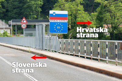 Granica između Hrvatske i Slovenije više se neće primijetiti na ogradi mosta