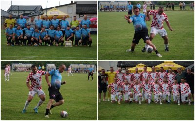 FOTO U sklopu proslave 77. godina postojanja kluba veterani NK Zagorac ugostili veterane Hrvatskog nogometnog saveza
