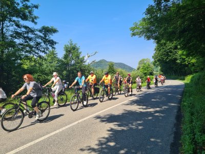 FOTO Pedesetak biciklista uživalo na biciklijadi u Margečanu