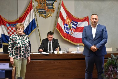 Igor Borovec i Mira Letić prisegnuli kao novi vijećnici varaždinske Županijske skupštine