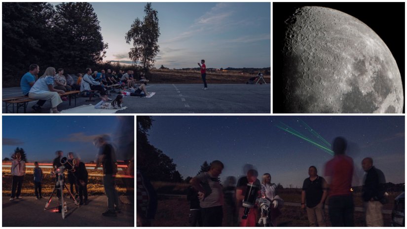 FOTO Dani špilje Vindija: Zavirili u noćno nebo i Mjesečeve kratere