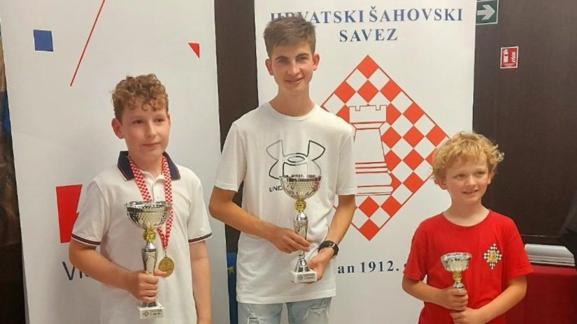 KADETSKO PRVENSTVO Varaždinska županija dobila dva nova državna prvaka u standardnom šahu